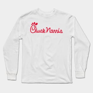 Chicks love Chuck Norris Long Sleeve T-Shirt